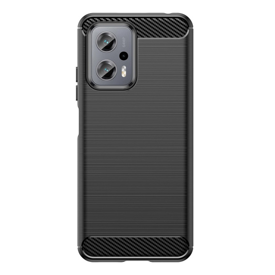 Case for Xiaomi Poco X4 GT 5G, Carbon, black