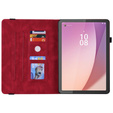 Case for Lenovo Tab M9, Butterfly, red