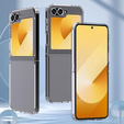 Case for Samsung Galaxy Z Flip7 FE / Z Flip6, Fusion Hybrid, transparent