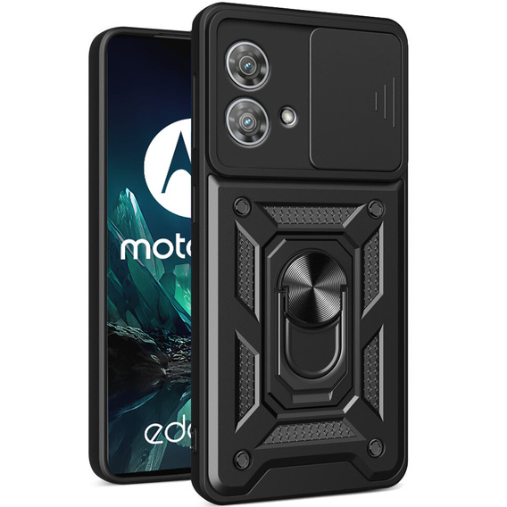 Case for Motorola Edge 40 Neo, CamShield Slide, black