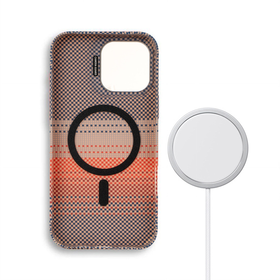 Case for iPhone 16 Pro, Frame Kickstand, for MagSafe, Sunset Grey