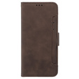Flip case for Oppo A38 4G / Oppo A18 4G, Card Slot, brown