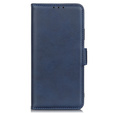 Flip case for Motorola Moto E13, Wallet, blue