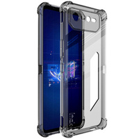 IMAK case for Asus ROG Phone 6 5G, Dropproof, transparent / black