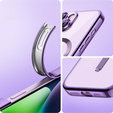 Case for iPhone 13, Electro MagSafe, purple + Screen Glass