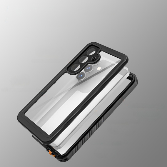 IP68 Waterproof Case for Samsung Galaxy S25+ Plus, black