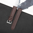Leather Belt for Samsung Galaxy Watch 42mm - Coffee
