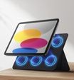 Magnetic case for iPad 11" 2025 A16 (11th gen.) / iPad 10.9" 2022 (10th gen.), Suritch stand