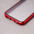 Case for iPhone 11, Magnetic Dual Glass, red
