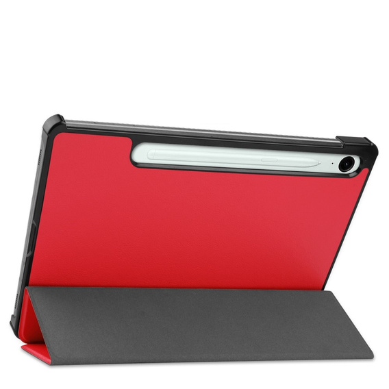 Case for Samsung Galaxy Tab S9 FE, Tri-fold, red