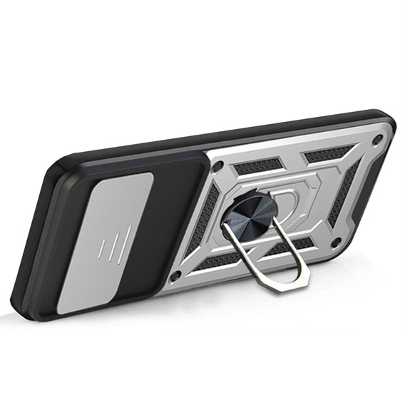 Case for Realme 11 Pro 5G / 11 Pro+ 5G, CamShield Slide, silver