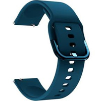 Silicone strap 20mm, Dark Blue