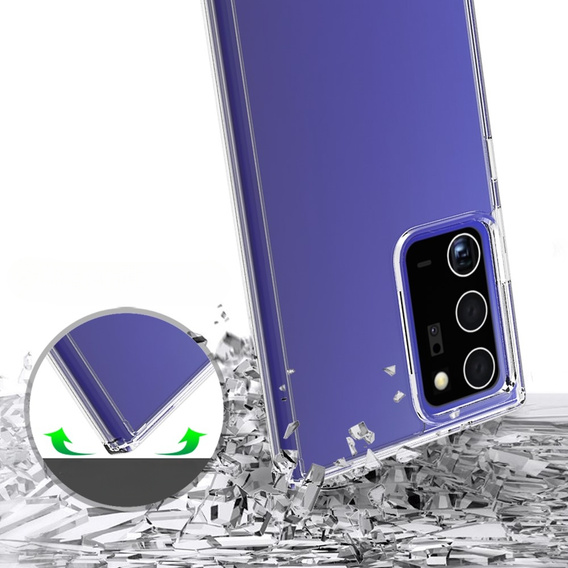 Case for Galaxy Note 20 Ultra, Fusion Hybrid, transparent