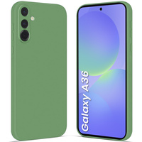 Case for Samsung Galaxy A36 5G, Silicone Lite, green