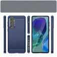 Case for Samsung Galaxy M55 5G, Carbon, blue