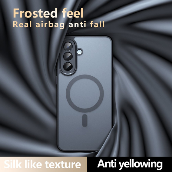 Fusion Hybrid MagSafe Case for Samsung Galaxy A57 5G, Black