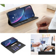 Flip case for Honor 200 Lite, BINFEN Wallet, black