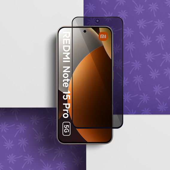 Shy Palm Privacy Tempered Glass for Xiaomi Redmi Note 15 Pro 5G