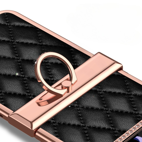 Case for Samsung Galaxy Z Flip 4 5G, Rhombus Grid