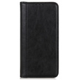 Case for Xiaomi Redmi Note 13 Pro+, Wallet Litchi Leather, black