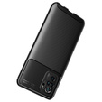 Case for Xiaomi Redmi Note 10/10S, Carbon Gel, black