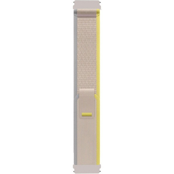 Nylon strap for Samsung Galaxy Watch Active 22mm, Beige