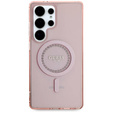 GUESS Case for Samsung Galaxy S25, 4G Big Metal Logo, pink