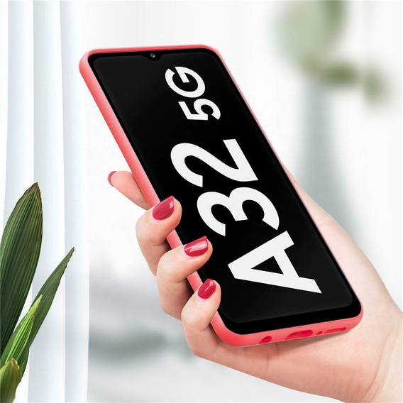 Case for Samsung Galaxy A32 5G, Silicone Lite, red