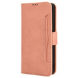 Flip case for Xiaomi Redmi A3, Card Slot, pink