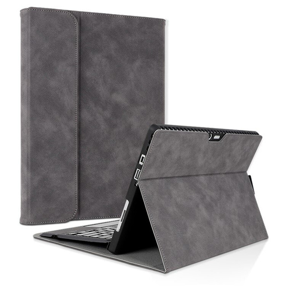 Case for Microsoft Surface Pro 9, Wallet Pen Slot, black