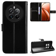 Flip case for Realme 12 Pro 5G / 12 Pro+ 5G, Crazy Horse Wallet, black