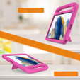 Children's Case for Samsung Galaxy Tab A9+, Children's Case with Handle, pink
