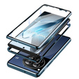 Case for OnePlus 13, Magnetic Dual Glass, blue
