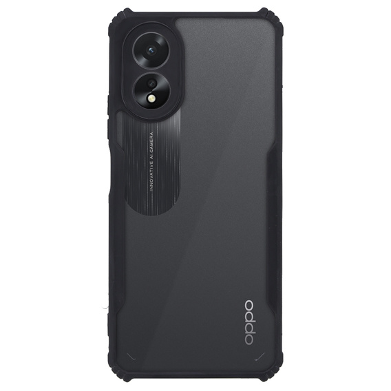Case for Oppo A38 4G / Oppo A18 4G, AntiDrop Hybrid, black