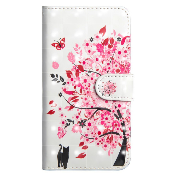 Flip case for Samsung Galaxy A10, Wallet, Cat & Tree