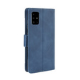 Flip case for Samsung Galaxy A51, Card Slot, blue