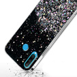 Case for Huawei P30 Lite, Glittery, black