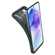Spigen case for Samsung Galaxy A55 5G, Liquid Air, green + 9H Tempered Glass