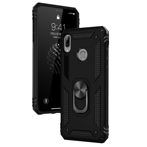 Armor Case for Huawei P20 Lite, Nox Case Ring, black