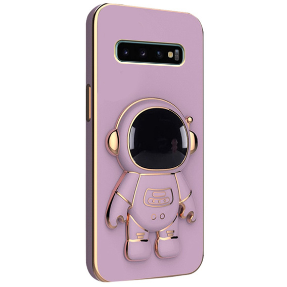 Case for Samsung Galaxy S10, Astronaut, purple