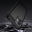 Case for Xiaomi Redmi Note 12 5G / POCO X5 5G, Carbon, black