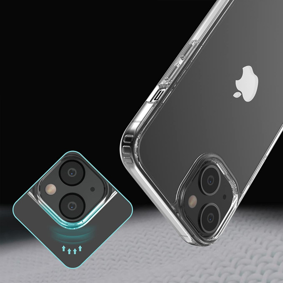 Case for iPhone 14, Fusion Hybrid, transparent