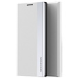 Flip case for Samsung Galaxy M53 5G, Side Magnetic, white