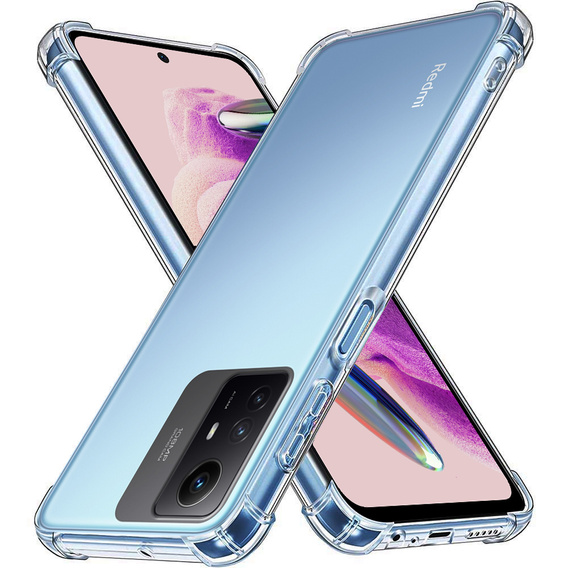 Case for Xiaomi Redmi Note 12S, Dropproof, transparent