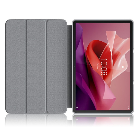 Case for Lenovo Tab P12, Smartcase with stylus space, grey