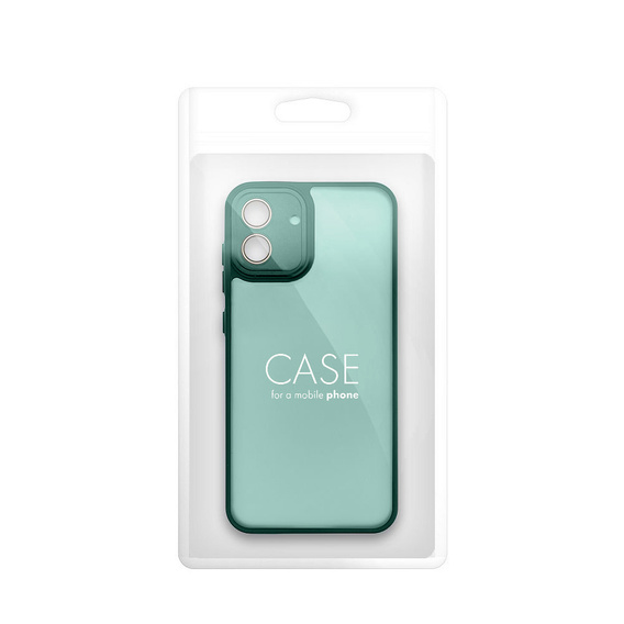 Case for Xiaomi Redmi 13C / Poco C65, Fusion Hybrid, transparent / green