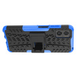 Case for Motorola Moto E22 / E22i, Tire Armor, black / blue