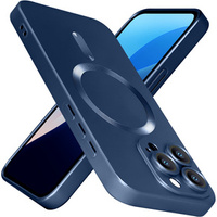 Case for iPhone 16 Pro, ColorMag, for MagSafe, dark blue
