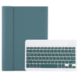 Case + keyboard Apple iPad Air 11" 6 gen. 2024, Leather Pen Slot, dark green