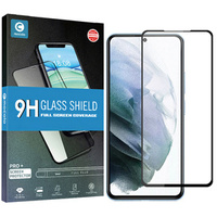 Mocolo Full Glue Tempered Glass for Samsung Galaxy S22 5G, black frame